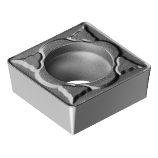 Picture of SCMT 3(2.5)2-PM 5015 Sandvik SCMT 09T308-PM 5015 Square Positive Cermet 0.0310 0.79mm Radius Medium, Semi Finishing