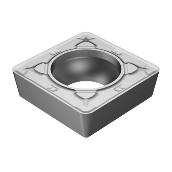 Picture of SCMT 433-KR H13A Sandvik SCMT 120412-KR H13A Square Positive Carbide 0.0470 1.19mm Radius Roughing, Medium