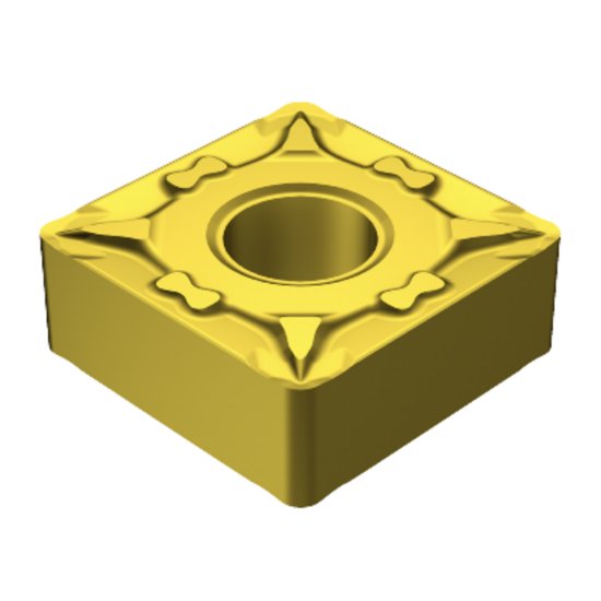 Picture of SNMG 432-MF 2025 Sandvik SNMG 120408-MF 2025 Square Negative Carbide 0.0310 0.79mm Radius Finishing, Semi Finishing