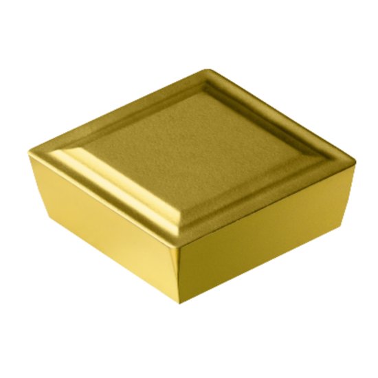 Picture of SPMR 422 2025 Sandvik SPMR 120308 2025 Square Positive Carbide 0.0310 0.79mm Radius Finishing, Semi Finishing