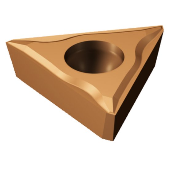 Picture of TCEX 22(03)R-F 1125 Sandvik TCEX 11030803R-F 1125 Triangle Positive Carbide 0.0040 0.10mm Radius Finishing, Semi Finishing