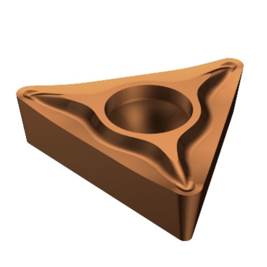 Picture of TCGT 2(1.5)1-UM 1125 Sandvik TCGT 110304.51-UM 1125 Triangle Positive Carbide 0.0160 0.41mm Radius Medium, Semi Finishing