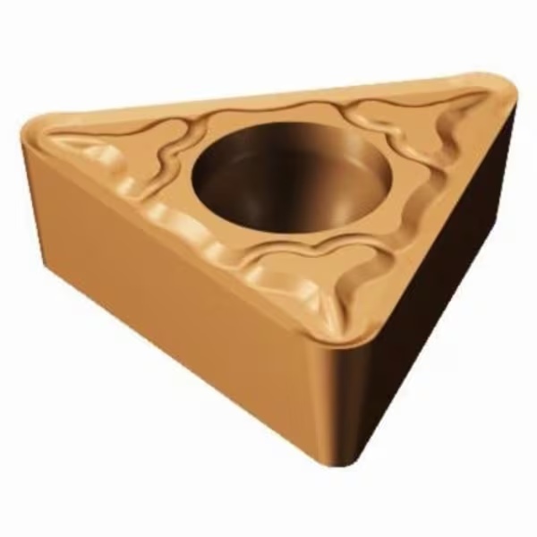 Picture of TCMT 221-mm 1125 Sandvik TCMT 110304-mm 1125 Triangle Positive Carbide 0.0160 0.41mm Radius Medium, Semi Finishing