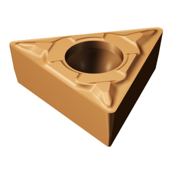 Picture of TCMT 222-MF 1115 Sandvik TCMT 110308-MF 1115 Triangle Positive Carbide 0.0310 0.79mm Radius Finishing, Semi Finishing