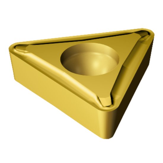 Picture of TCMT 1.2(1.2)0-UF 235 Sandvik TCMT 06T102-UF 235 Triangle Positive Carbide 0.0080 0.20mm Radius Finishing, Semi Finishing