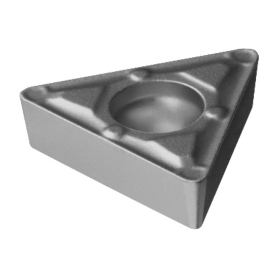 Picture of TCMX 3(2.5)2-WF 5015 Sandvik TCMX 16T308-WF 5015 Triangle Positive Cermet 0.0310 0.79mm Radius Finishing, Semi Finishing