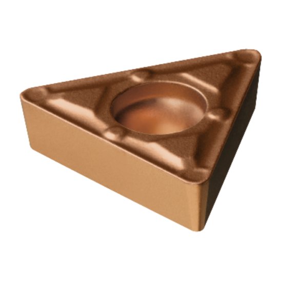 Picture of TCMX 221-WF 1115 Sandvik TCMX 110304-WF 1115 Triangle Positive Carbide 0.0160 0.41mm Radius Finishing, Semi Finishing