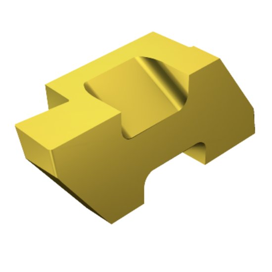 Picture of TLG-2062R 2135 Sandvik 5752976 Grooving Insert 0.0620 1.57mm Wide 0.0080 0.20mm Radius