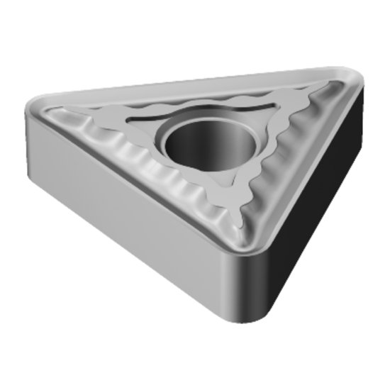 Picture of TNMG 331-QM H13A Sandvik TNMG 160404-QM H13A Triangle Negative Carbide 0.0160 0.41mm Radius Medium, Semi Finishing