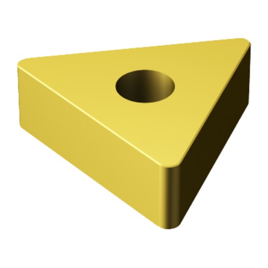 Picture of TNGA331S0625 6050 Sandvik TNGA160404S0625 6050 Triangle Negative Ceramic 0.0160 0.41mm Radius Roughing, Medium