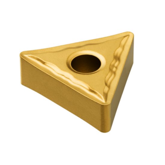 Picture of TNMG 222-MF 235 Sandvik TNMG 110308-MF 235 Triangle Negative Carbide 0.0310 0.79mm Radius Finishing, Semi Finishing
