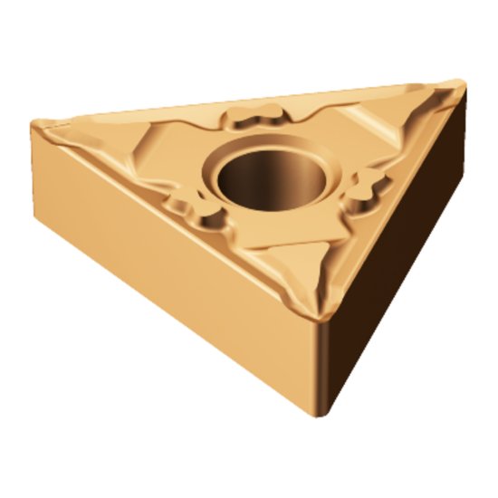 Picture of TNMG 333-MF 1115 Sandvik TNMG 160412-MF 1115 Triangle Negative Carbide 0.0470 1.19mm Radius Finishing, Semi Finishing