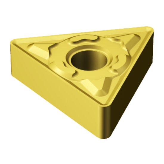 Picture of TNMG 333-KM 3005 Sandvik TNMG 160412-KM 3005 Triangle Negative Carbide 0.0470 1.19mm Radius Medium, Semi Finishing