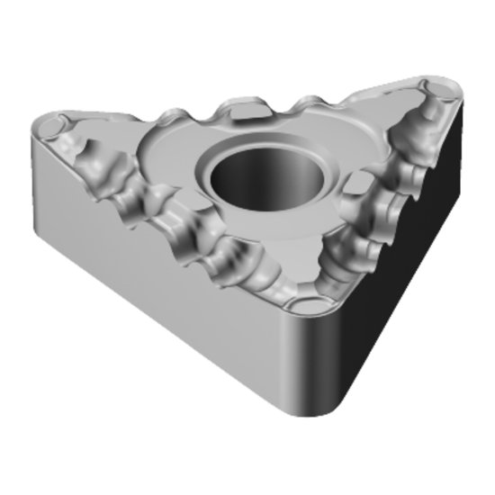 Picture of TNMG 432-PF 5015 Sandvik TNMG 220408-PF 5015 Triangle Negative Cermet 0.0310 0.79mm Radius Finishing, Semi Finishing
