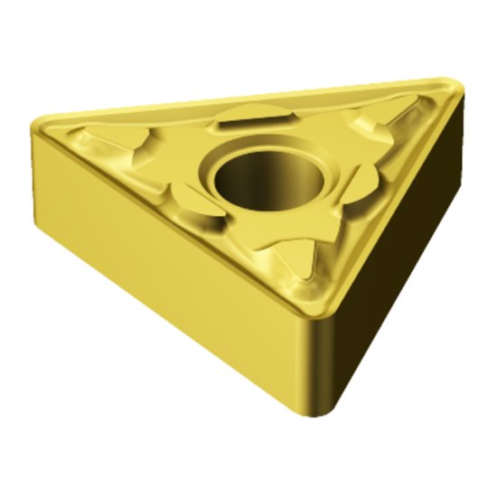 Picture of TNMG 434-mm 2025 Sandvik TNMG 220416-mm 2025 Triangle Negative Carbide 0.0620 1.57mm Radius Medium, Semi Finishing