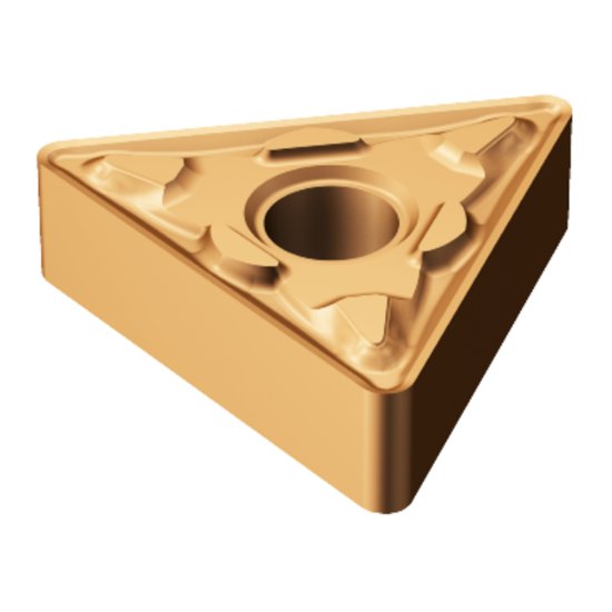 Picture of TNMG 432-mm 1115 Sandvik TNMG 220408-mm 1115 Triangle Negative Carbide 0.0310 0.79mm Radius Medium, Semi Finishing