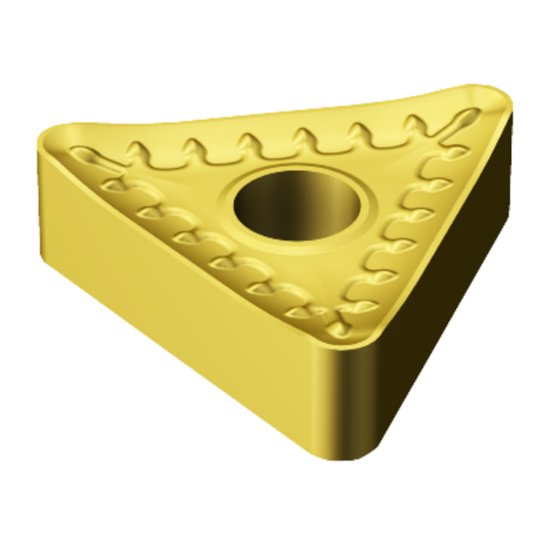 Picture of TNMM 432-QR 235 Sandvik TNMM 2220408-QR 235 Triangle Negative Carbide 0.0310 0.79mm Radius Roughing, Medium