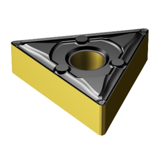 Picture of TNMX 331-WF 1515 Sandvik TNMX 160404-WF 1515 Triangle Negative Carbide 0.0160 0.41mm Radius Finishing, Semi Finishing