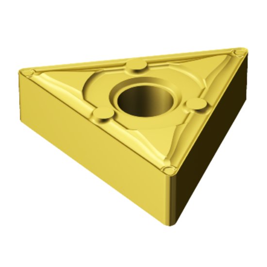 Picture of TNMX 331-WF 1525 Sandvik TNMX 160404-WF 1525 Triangle Negative Cermet 0.0160 0.41mm Radius Finishing, Semi Finishing