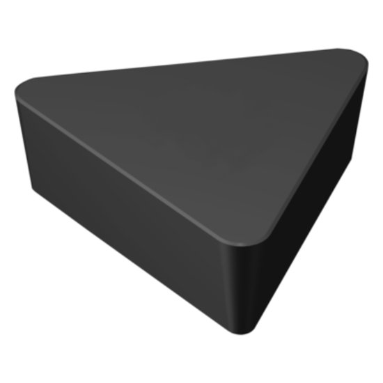 Picture of TPG 323T0320 650 Sandvik TPG 160312T0320 650 Triangle Positive Ceramic 0.0470 1.19mm Radius Finishing, Semi Finishing