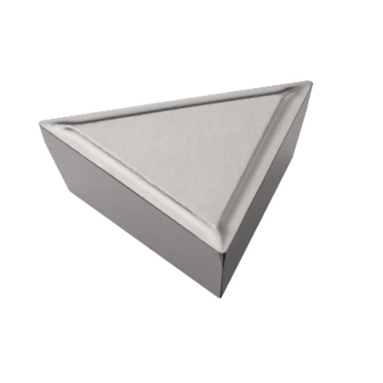 Picture of TPMR 220-21 5015 Sandvik TPMR 2220-21 5015 Triangle Positive Cermet 0.0080 0.20mm Radius Finishing, Semi Finishing