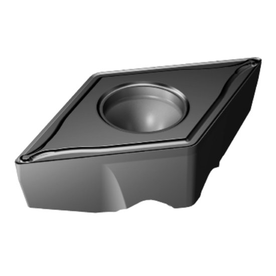 Picture of TR-DC1304-F 1105 Sandvik TR-DC1304-F 1105 55.0° Positive Carbide 0.0160 0.41mm Radius Finishing, Semi Finishing