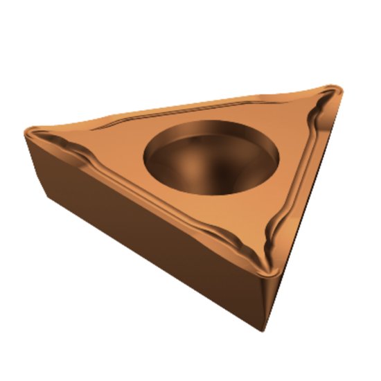 Picture of TPMT 432-UM 1125 Sandvik TPMT 220308-UM 1125 Triangle Positive Carbide 0.0310 0.79mm Radius Finishing, Semi Finishing