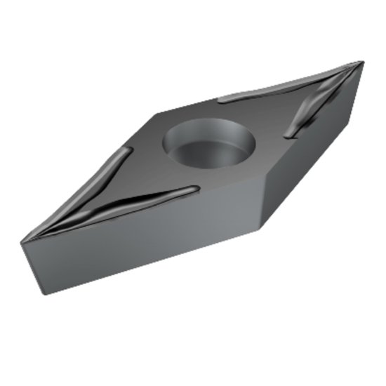 Picture of VBGT 332-UM 1105 Sandvik VBGT 160408-UM 1105 35.0° Positive Carbide 0.0310 0.79mm Radius Medium, Semi Finishing