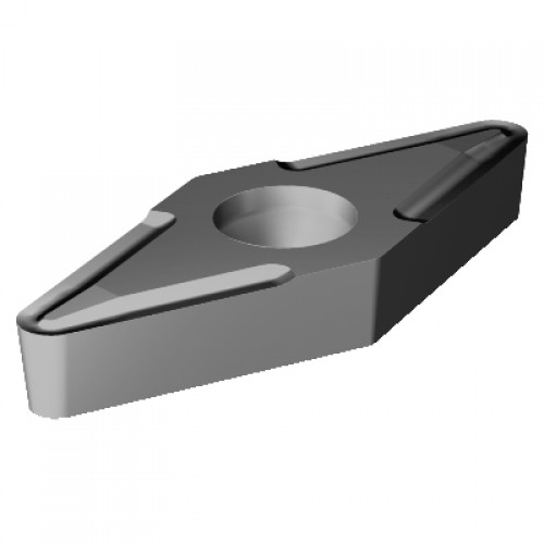 Picture of VBMT 2(1.5)0-UF H13A Sandvik VBMT 110202-UF H13A 35.0° Positive Carbide 0.0080 0.20mm Radius Finishing, Semi Finishing