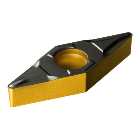Picture of VBMT 222-PF 1515 Sandvik VBMT 110308-PF 1515 35.0° Positive Carbide 0.0310 0.79mm Radius Finishing, Semi Finishing