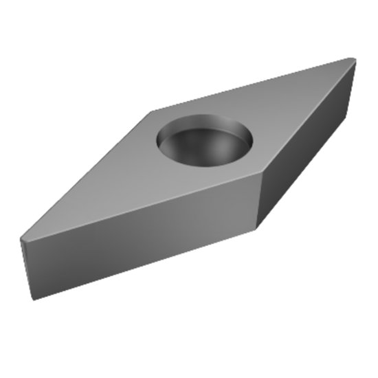 Picture of VBMW 331 H13A Sandvik VBMW 160404 H13A 35.0° Positive Carbide 0.0160 0.41mm Radius Medium, Semi Finishing