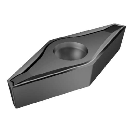 Picture of VCEX 22(00)L-F 1105 Sandvik VCEX 1103020L-F 1105 35.0° Positive Carbide 0.0010 0.03mm Radius Finishing, Semi Finishing