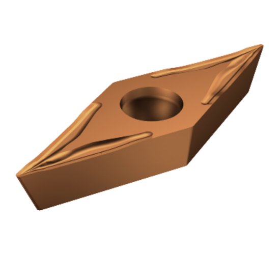 Picture of VCET 22(03)-UM 1115 Sandvik VCET 1103023-UM 1115 35.0° Positive Carbide 0.0040 0.10mm Radius Medium, Semi Finishing