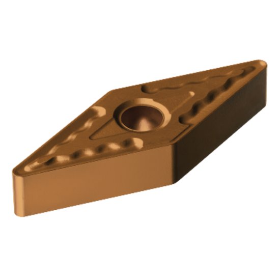 Picture of VNMG 331-QM 1115 Sandvik VNMG 160404-QM 1115 35.0° Negative Carbide 0.0160 0.41mm Radius Medium, Semi Finishing