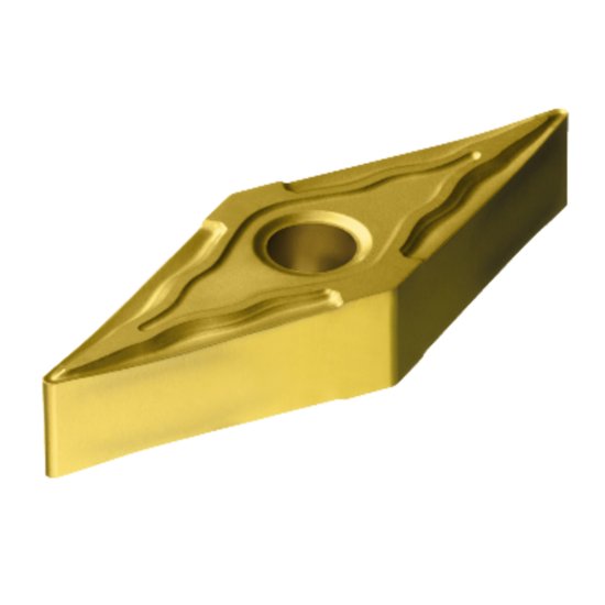 Picture of VNMG 332-MF 235 Sandvik VNMG 160408-MF 235 35.0° Negative Carbide 0.0310 0.79mm Radius Finishing, Semi Finishing