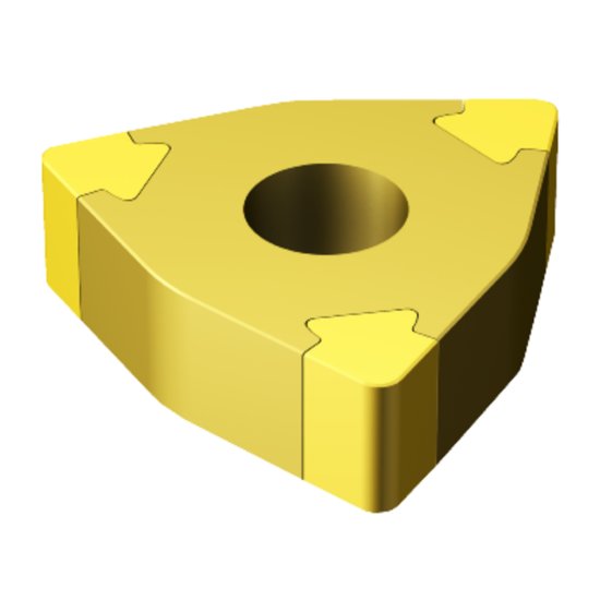 Picture of WNGA433S0330A 7015 Sandvik WNGA080412S0330A 7015 Trigon Negative CBN 0.0470 1.19mm Radius Medium, Semi Finishing