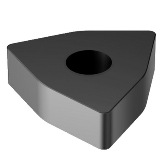 Picture of WNGA331S0330AWH 7025 Sandvik WNGA060404S0330AWH 7025 Trigon Negative CBN 0.0160 0.41mm Radius Medium, Semi Finishing