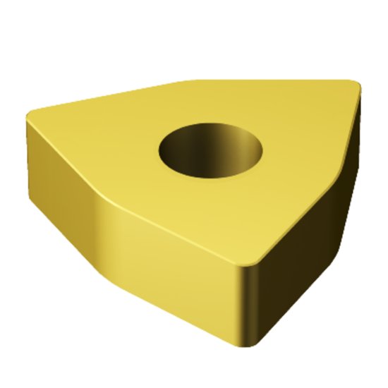 Picture of WNGA432T0625 6050 Sandvik WNGA080408T0625 6050 Trigon Negative Ceramic 0.0310 0.79mm Radius Medium, Semi Finishing