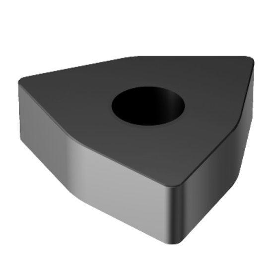 Picture of WNGA432S0330AWH 7025 Sandvik WNGA080408S0330AWH 7025 Trigon Negative CBN 0.0310 0.79mm Radius Medium, Semi Finishing