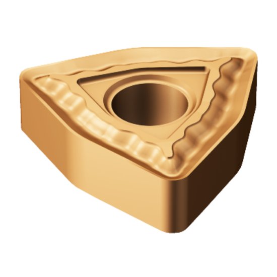 Picture of WNMG 332-QM 1115 Sandvik WNMG060408-QM 1115 Trigon Negative Carbide 0.0310 0.79mm Radius Medium, Semi Finishing