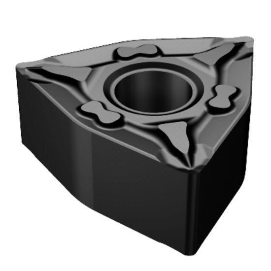 Picture of WNMG 432-MF 1105 Sandvik WNMG080408-MF 1105 Trigon Negative Carbide 0.0310 0.79mm Radius Finishing, Semi Finishing