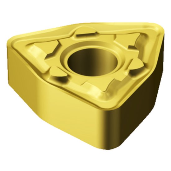 Picture of WNMG 432-mm 1025 Sandvik WNMG080408-mm 1025 Trigon Negative Carbide 0.0310 0.79mm Radius Medium, Semi Finishing