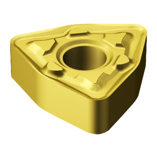 Picture of WNMG 333-mm 2015 Sandvik WNMG060412-mm 2015 Trigon Negative Carbide 0.0470 1.19mm Radius Medium, Semi Finishing