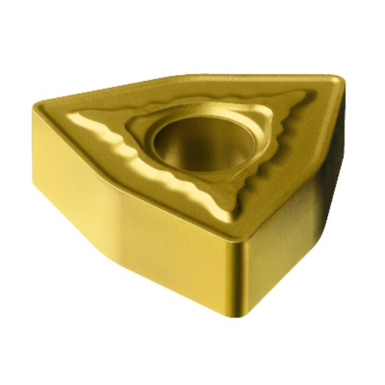 Picture of WNMG 433-MR 235 Sandvik WNMG080412-MR 235 Trigon Negative Carbide 0.0470 1.19mm Radius Roughing, Medium