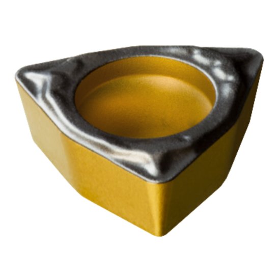 Picture of WPMT 1.2(1)0-PF 1515 Sandvik WPMT020102-PF 1515 Trigon Positive Carbide 0.0080 0.20mm Radius Finishing, Semi Finishing