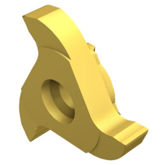 Picture of Sandvik 327R09-18 15002-GM 1025 CoroMill® 327, Carbide Solid Carbide Head for Grooving, TiAlN + TiN Coating Slot Mill