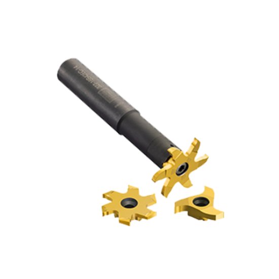 Picture of Sandvik 327R06-10 07000-GM 1025 CoroMill® 327, Carbide Solid Carbide Head for Grooving, TiAlN + TiN Coating Slot Mill