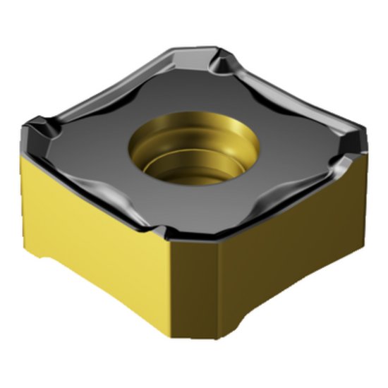 Picture of Sandvik 345R-1305M-Powder Metal 4240 CoroMill 345 Insert; 45 degree Face Milling