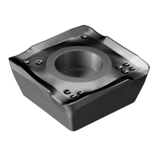 Show details for Sandvik 490R-08T308M-KM 3040 CoroMill 490 Insert; 90 degree shoulder Milling Picture of Sandvik 490R-08T308M-KM 3040 CoroMill 490 Insert; 90 degree shoulder Milling