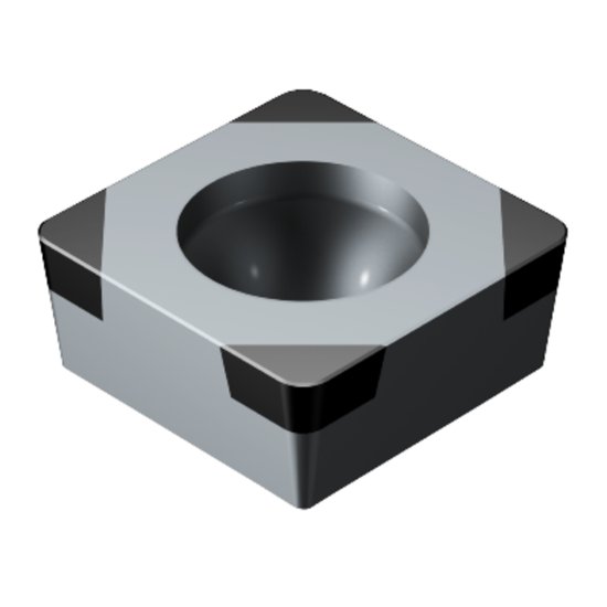 Picture of SCGW3(2.5)1S0330F 7025 Sandvik SCGW09T304S0330F 7025 Square Positive CBN 0.0160 0.41mm Radius Finishing, Semi Finishing